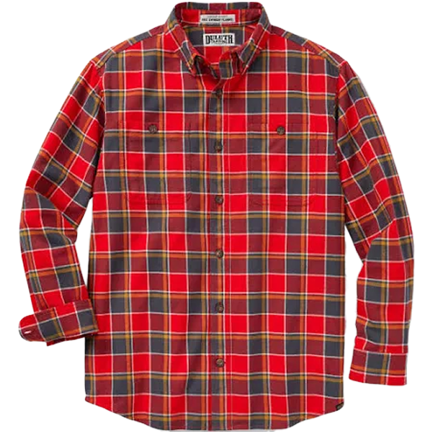 Duluth Trading Co. Men's Long Red Sleeved Shirt